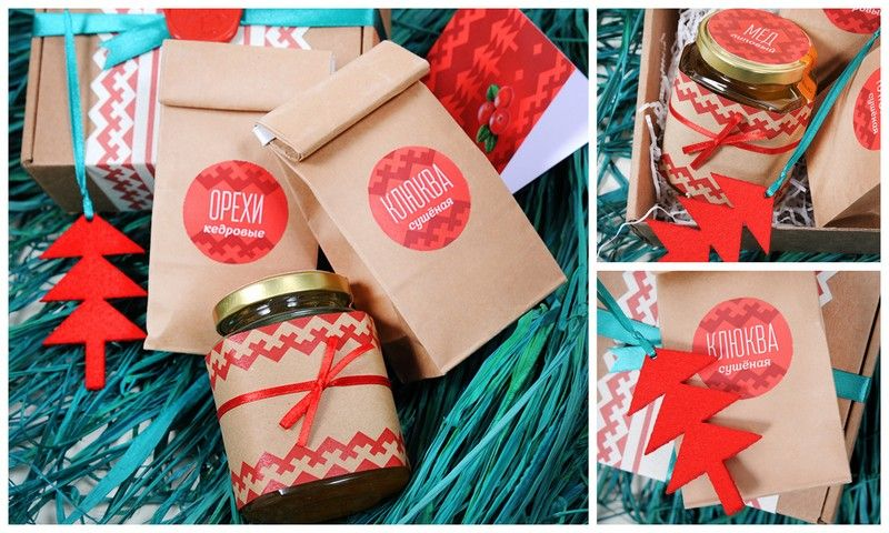 новогодний сладкий подарок