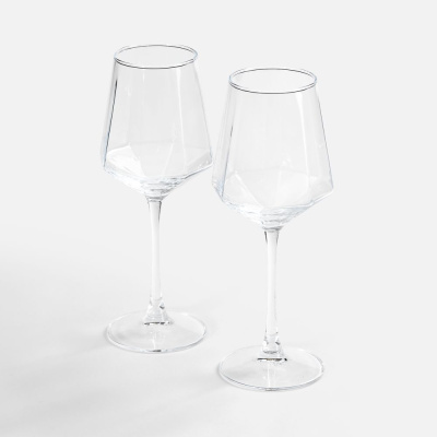 Набор из 2 бокалов для вина Fasetti