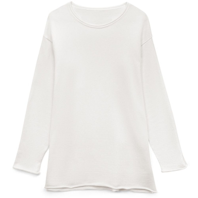 Лонгслив унисекс Siluetti Fuori, молочно-белый, размер S/M