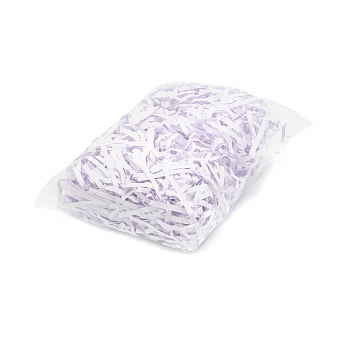 Наполнитель - стружка бумажная 4мм светло-голубой 50 г.