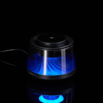 Bluetooth-колонка с подсветкой и беспроводной зарядкой Quantium