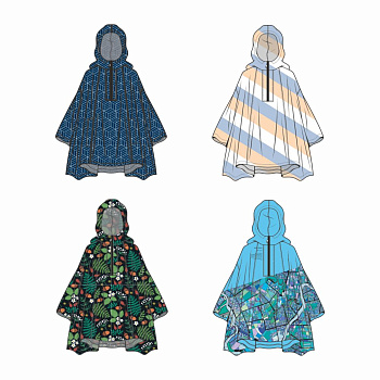 Дождевик-пончо AquaStop на заказ Дождевик-пончо AquaStop на заказ