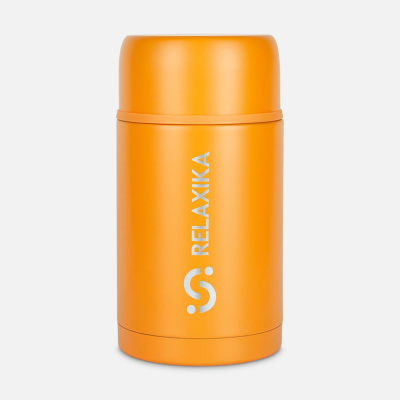 Термос для еды Relaxika 1000, желтый