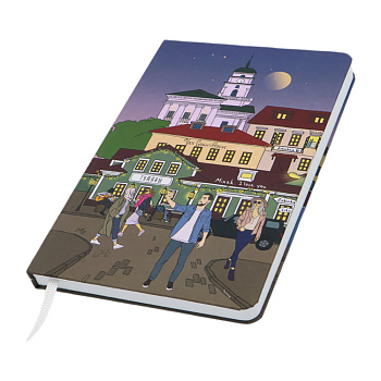 Записная книжка A6 Dziuna Театр в линейку 10