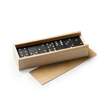 Домино из дерева DOMIS, Бежевый Домино из дерева DOMIS, Бежевый