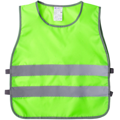 Жилет светоотражающий детский Spotlight, желтый неон, размер 98-116 см