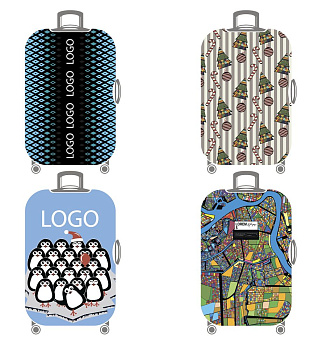 Чехол на чемодан Kansi на заказ Чехол на чемодан Kansi на заказ