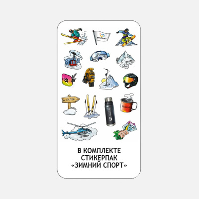 Термос Relaxika 750 со стикерпаком