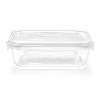 Контейнер &amp;quot;Dinner&amp;quot; из боросиликатного стекла, герметичный, белый