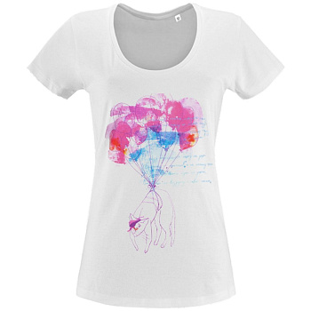 Футболка женская «Удивительная кошка»