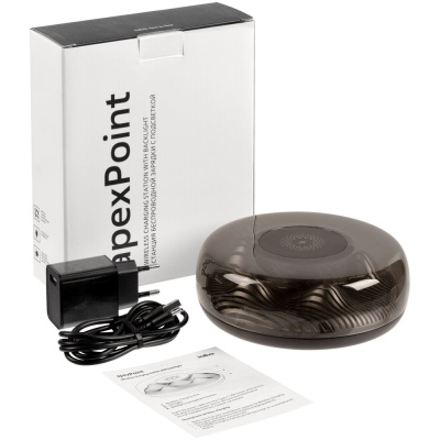 Станция беспроводной зарядки с подсветкой apexPoint ver.2