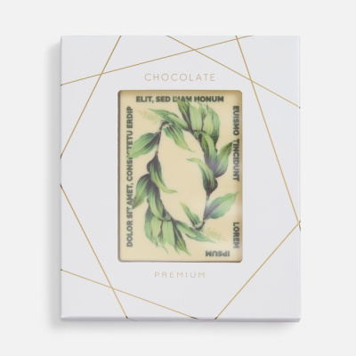 Шоколадная открытка