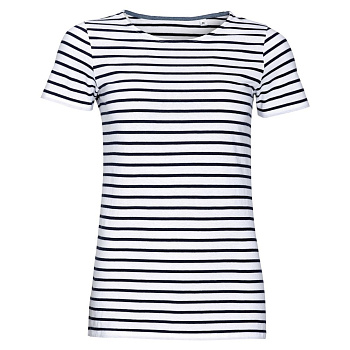 Футболка Miles Women серая с желтым