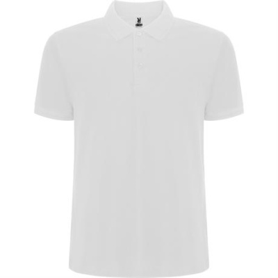 Футболка поло PEGASO PREMIUM мужская, БЕЛЫЙ 5XL