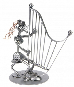 Чарующие звуки арфы Фигурки из металла HINZ &amp; KUNST