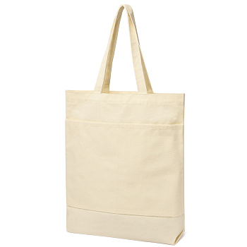 Сумка для покупок JETTA с карманами 325 г/м², натуральная